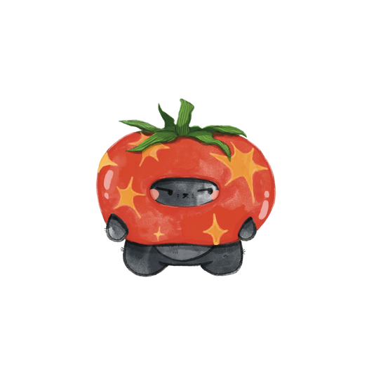 Juicy Tomato Boy sticker