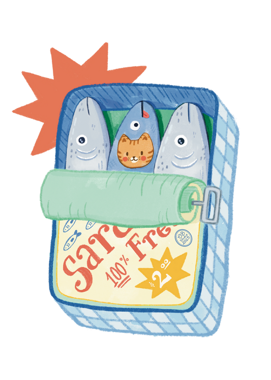 Something's Fishy sticker