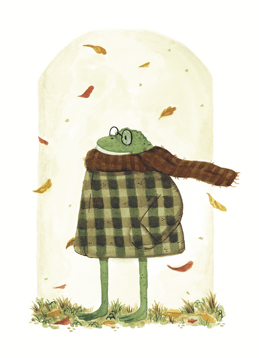 Autumn Walk print